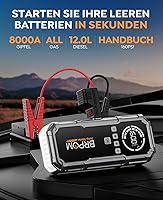 BRPOM G20 Starthilfe-Powerbank mit Kompressor — Bild 2