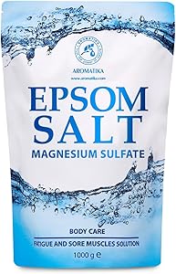 AROMATIKA Epsom Salz Badesalz 1000g Test & Bewertung