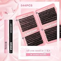 Sixstarhair Cluster Lashes Set 544 Stück 10–16 mm — Bild 4