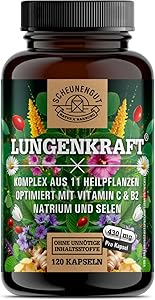 Scheunengut Lungenkraft Kapseln 120 Stk Test & Bewertung