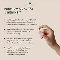 Sunday Natural Ashwagandha Komplex KSM-66 180 Kapseln — Bild 4