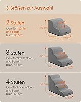 Feandrea PPS002G01 Haustiertreppe 2 Stufen — Bild 4