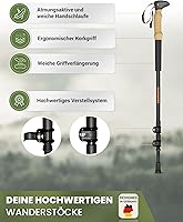 Alpenwert AEEZO Teleskop Wanderstöcke (Aluminium) — Bild 2