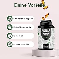 Bloom Naturals Omega 3 Kapseln Hochdosiert 400 Stück — Bild 4