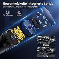 Maxpow DN200 Endoskopkamera 5m — Bild 2