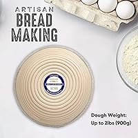 Jeensley Banneton Brotgärkorb Set 22 cm — Bild 2