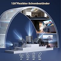 AMEELA 1080P Beamer WiFi 6 Bluetooth 5.2 — Bild 6