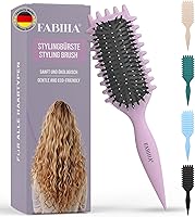 Fabiha Lockenbürste mit Wildschweinborsten — Bild 1