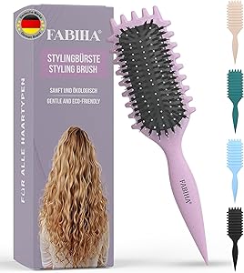Fabiha Lockenbürste mit Wildschweinborsten Test & Bewertung