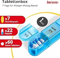 Doruimi Tablettenbox 7 Tage 3 Fächer — Bild 3