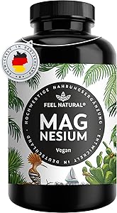Feel Natural Magnesium 400mg (365 Kapseln) Test & Bewertung
