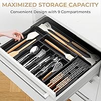 Euqvunn Besteckkasten 9 Fächer (33,3–56,5 cm) — Bild 5