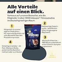 inkospor Active Pro 80 Protein Shake 500g — Bild 3