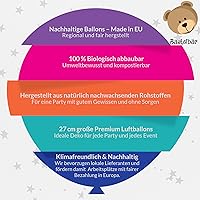 Bastelbär BIO Luftballons 100er-Pack — Bild 6