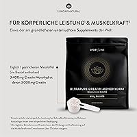 Sunday Natural Creatin Monohydrat 850g — Bild 2