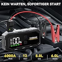 YUSMAN F01 Jump Starter 12800mAh — Bild 2