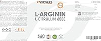 ProFuel L-Arginin + L-Citrullin-Malat 6000 Kapseln 360er — Bild 6