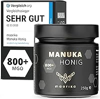 maorika Manuka Honig MGO 800+ (250g) — Bild 1