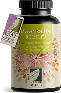 NatureWell Magnesium Komplex 180 Kapseln Test & Bewertung
