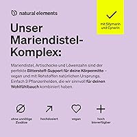 natural elements Mariendistel Artischocke Löwenzahn Komplex 120 Kapseln — Bild 3