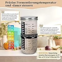 TECHMUR LC-Z913-12-CQ-DE Sauerteig Starter Set 16-teilig — Bild 3