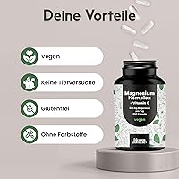 Bloom Naturals Magnesium Komplex 200 Kapseln — Bild 4