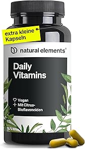 natural elements Daily Vitamins 120 Kapseln Test & Bewertung