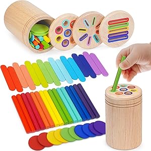 Montessori 3-in-1 Holzspielzeug 2DBT3-1 Test & Bewertung