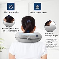 kierain Reise-Nackenkissen Memory Foam — Bild 4