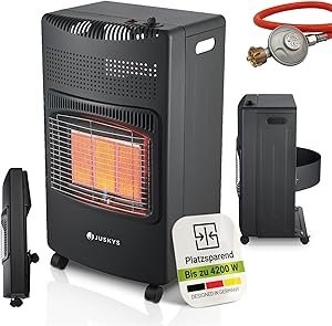 Juskys GS42US Keramik-Gasheizung 4200 W Test & Bewertung