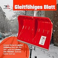 SHW-FIRE Schneeschieber 55 cm — Bild 8