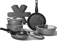 Alajivo ALA9702L-DE Topf- und Pfannenset 17-teilig — Bild 8
