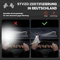 Ventvinal Fahrradlicht Vorne 100 LUX — Bild 5