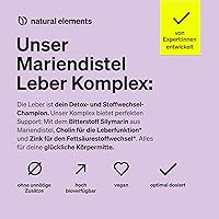 natural elements Mariendistel Leber Komplex 120 Kapseln — Bild 3