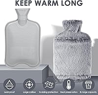 BOLEi Wärmflasche 2L mit Kängurutasche — Bild 3