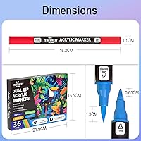 Stationery Island Acrylstifte 36er Dual Tip — Bild 7