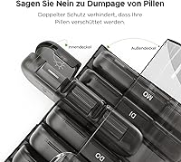 AUVON Pillendose 7 Tage 3 Fächer — Bild 3