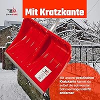 SHW-FIRE Schneeschieber 55 cm — Bild 6