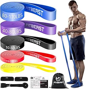 FitBeast Widerstandsbänder Set 5-170 lbs Test & Bewertung