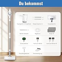 FEPPO Dampfreiniger 2-in-1 (Modell 19DE-FP-Mops-WH01) — Bild 9