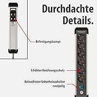 Brennenstuhl Premium-Alu-Line Steckdosenleiste 6-fach 3m — Bild 4