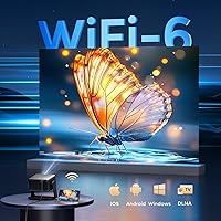 AMEELA 1080P Beamer WiFi 6 Bluetooth 5.2 — Bild 5