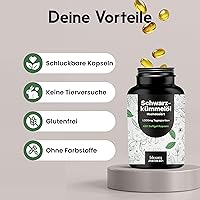 Bloom Naturals Schwarzkümmelöl Kapseln 420 Softgel 1.000 mg — Bild 4