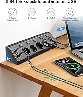 Vipwell S5+PD-B Ecksteckdosenleiste — Bild 3