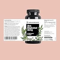 natural elements Zink Kapseln 25mg (120 Stück) — Bild 6