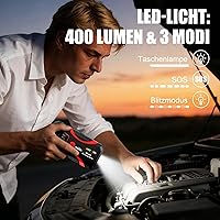 Scstartx QD-208 Starthilfe Powerbank 2000A — Bild 3