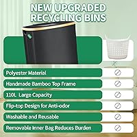 MOWETOO 20744 Pfandflaschen-Sammelbehälter 110L — Bild 6