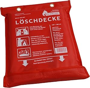 EXDINGER Feuerlöschdecke 160x180 cm Test & Bewertung