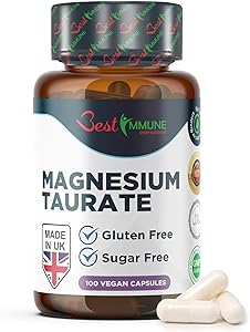 Best Immune Magnesiumtaurat 500mg 100 Kapseln Test & Bewertung