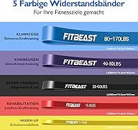 FitBeast Widerstandsbänder Set 5-170 lbs — Bild 2